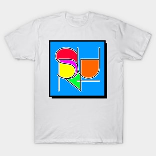 Surf Abstract T-Shirt